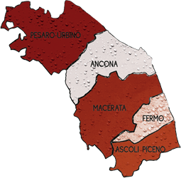 cartina mappa mappa MARCHE cartina