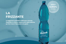 Acqua Vitasnella ora anche in versione frizzante per darti il benessere in bollicine